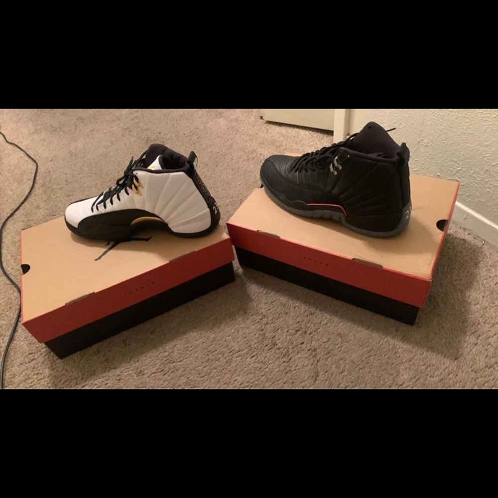 Jordan retro 12 taxi royalty size 12 men Utility retro 12 size men brand new